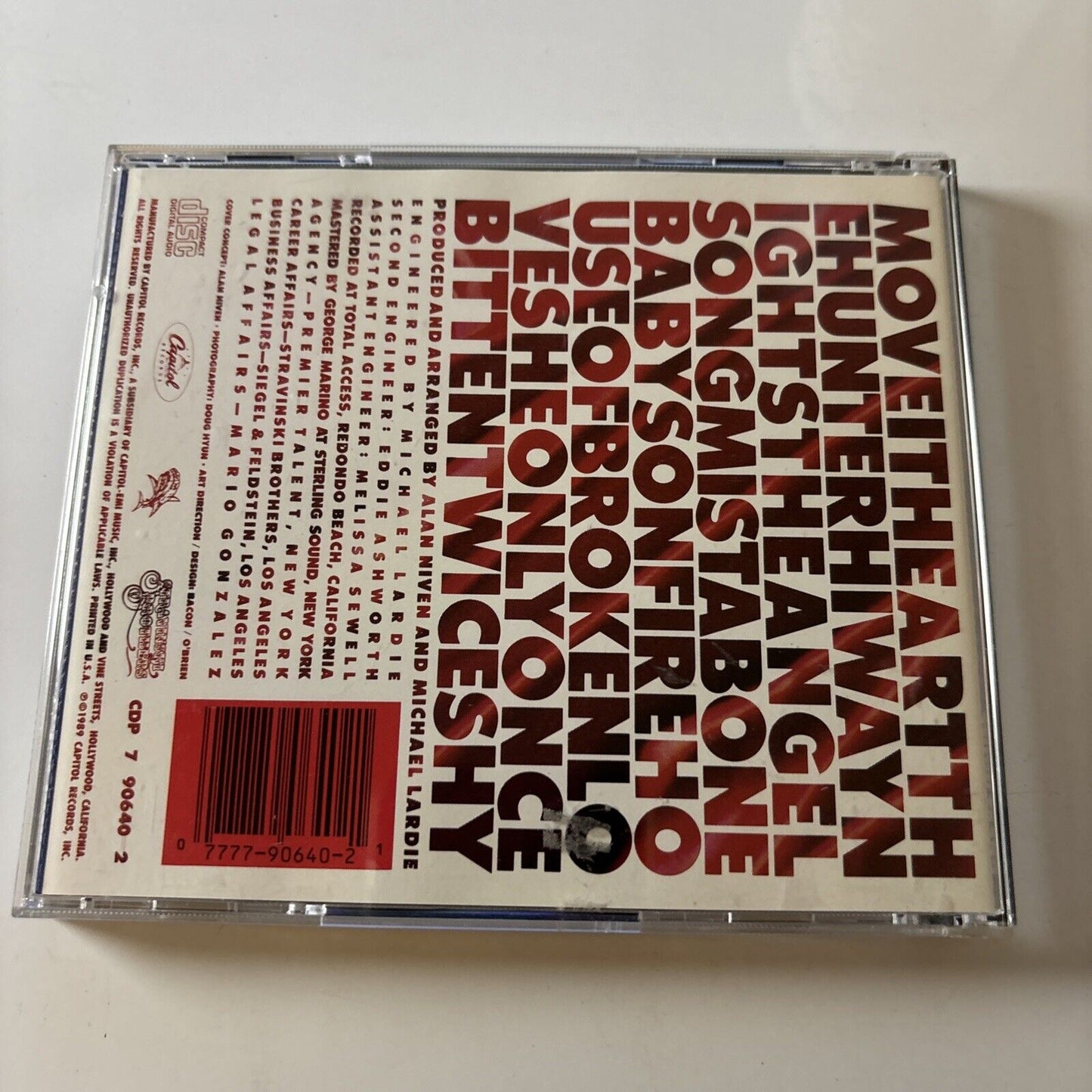 Great White - Twice Shy (CD, 1989) Cdp-7906402