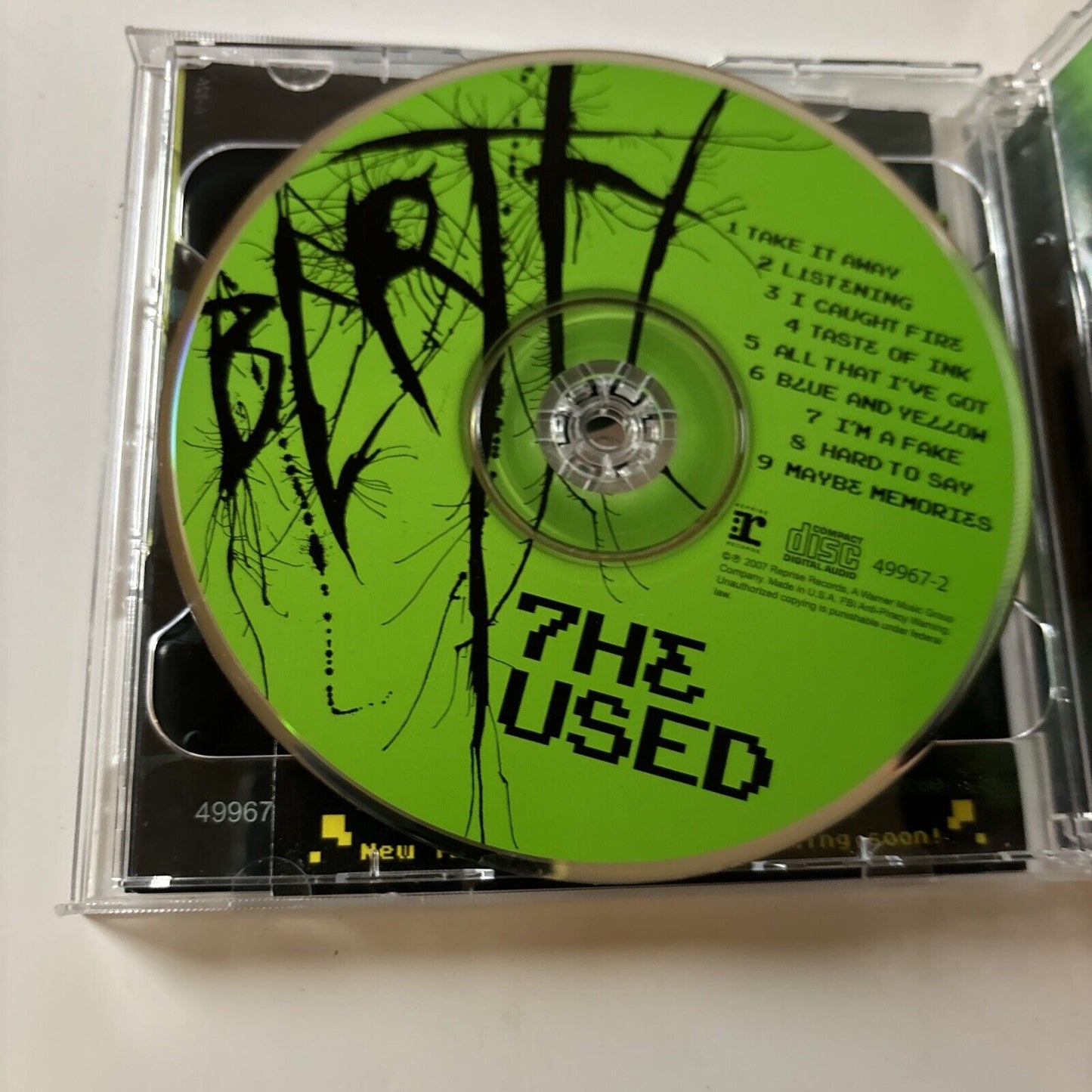 The Used - Berth (CD + DVD, HDCD, 2007) 49967-2