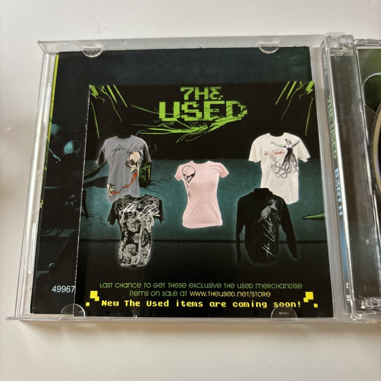 The Used - Berth (CD + DVD, HDCD, 2007) 49967-2