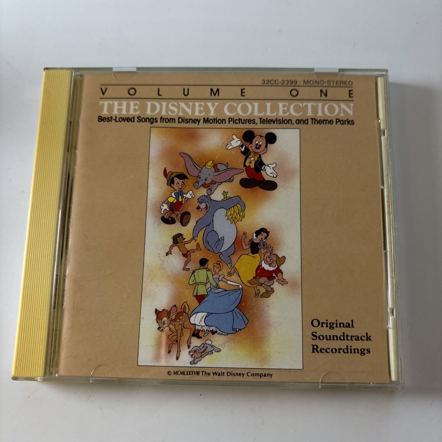 The Disney Collection - Volume One (CD, 1977) Japan 32cc-2399