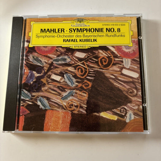 Mahler: Symphony 8 by Rafael Kubelik (CD, 1971) 419433-2