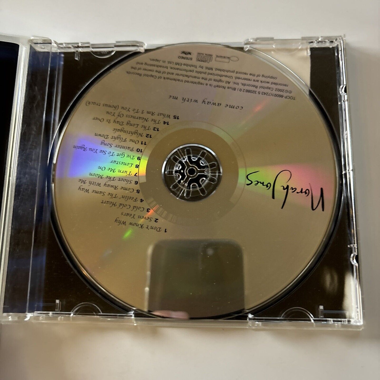 Norah Jones - Come Away with Me - Japan Bonus (CD, 2002) Obi Japan Tocp-66001