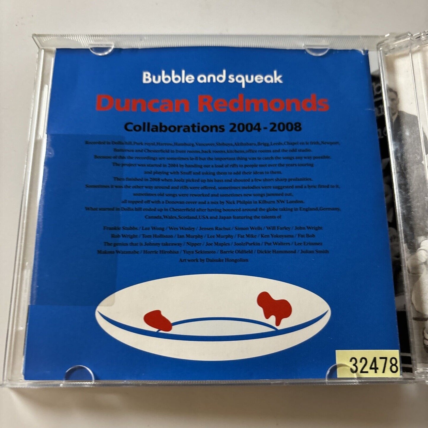 Bubble And Squeak - Duncan Redmonds Collaborations 2004-2008 (CD) Japan Face-066