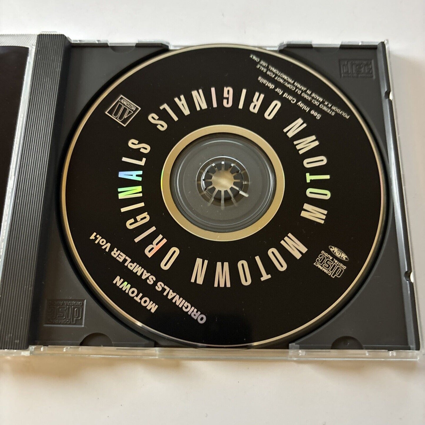 Motown Originals Sampler Volume 1 (CD) Promo Dci-3060 Japan