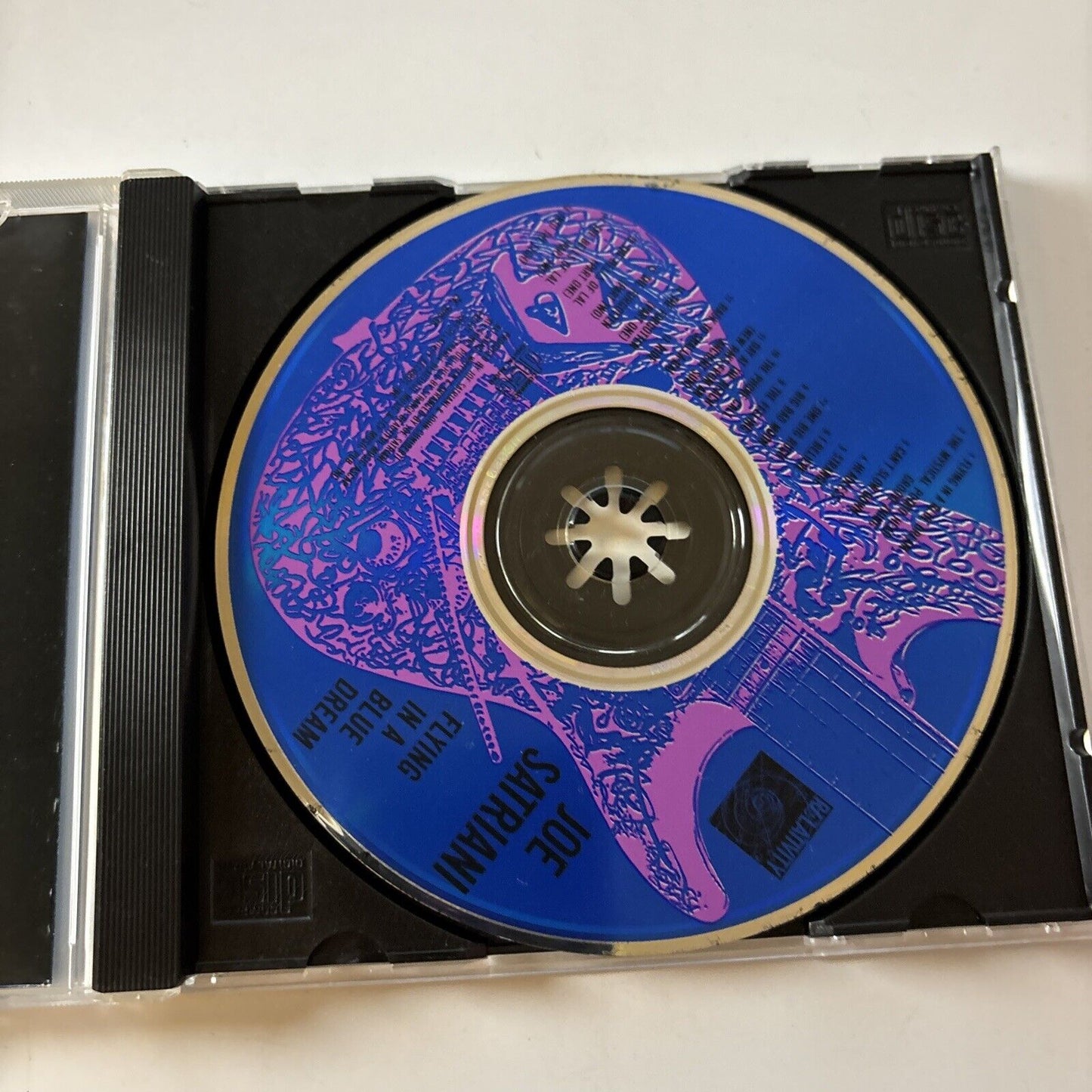 Joe Satriani - Flying In A Blue Stream (CD, 1989) Zk-90838