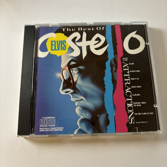 The Best of Elvis Costello & the Attractions (CD, 1985) Ck-40101