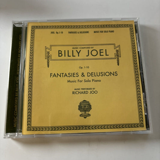 Billy Joel - Fantasies & Delusions (Music for Solo Piano) (CD, 2001) Ck-85397