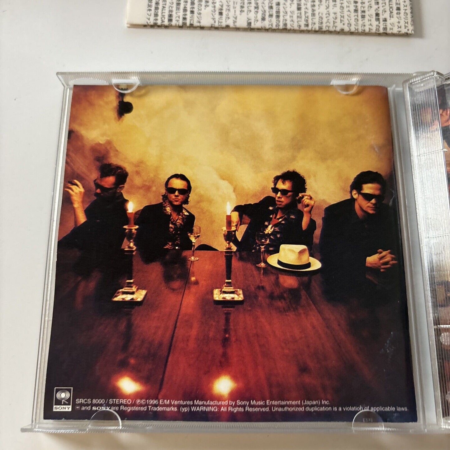 Metallica - Load (CD, 1996) Japan Srcs-8000