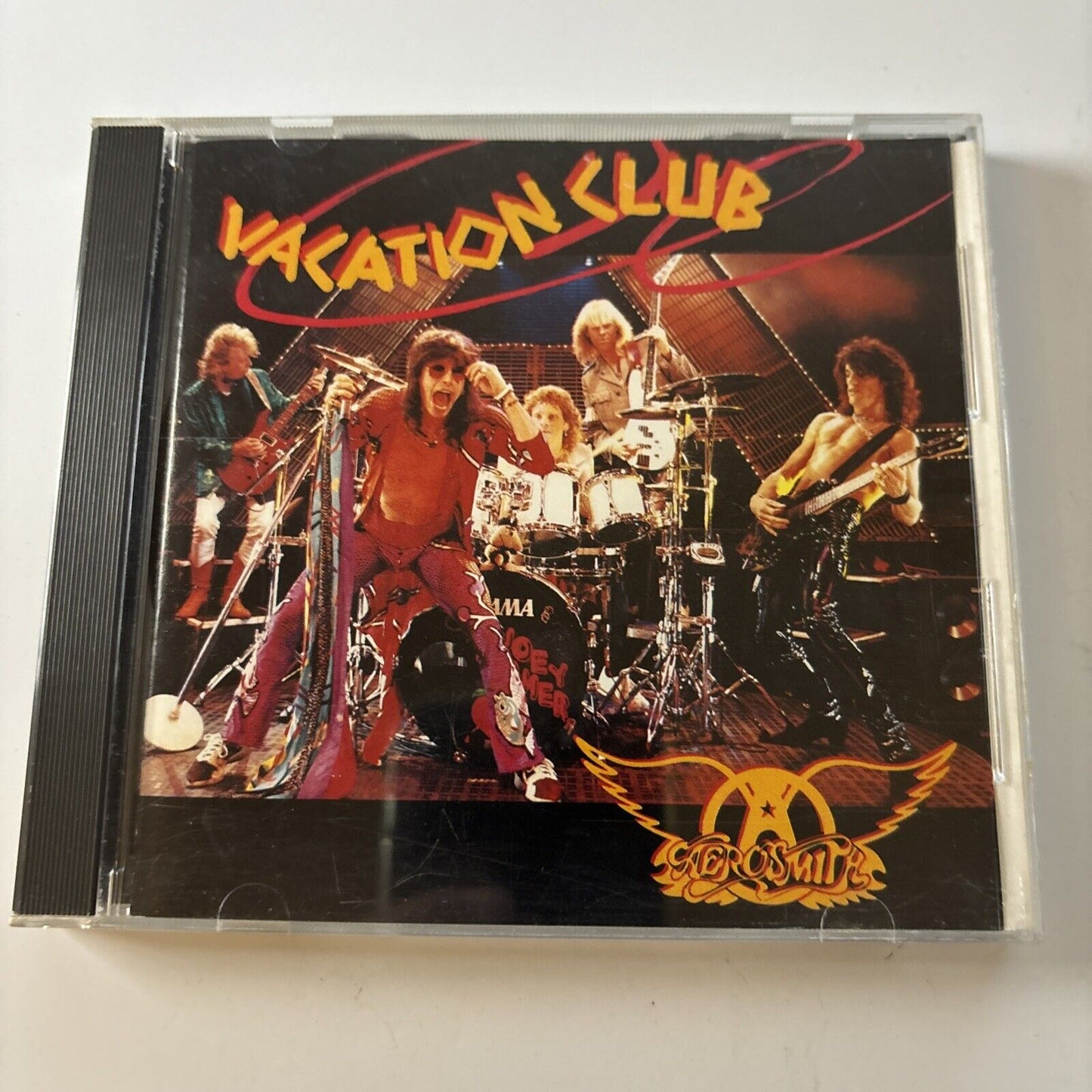 Aerosmith - Vacation Club (CD, 1988) 22p2-2132 Japan