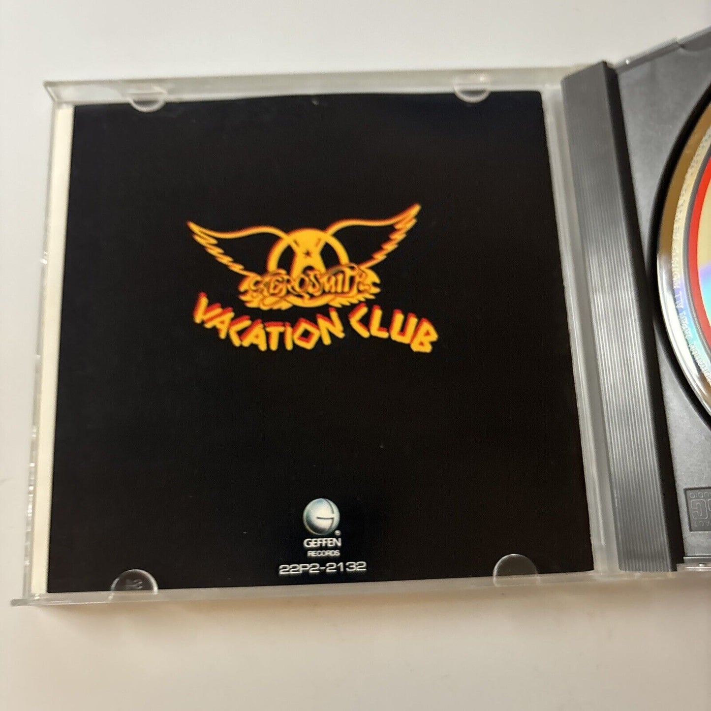 Aerosmith - Vacation Club (CD, 1988) 22p2-2132 Japan