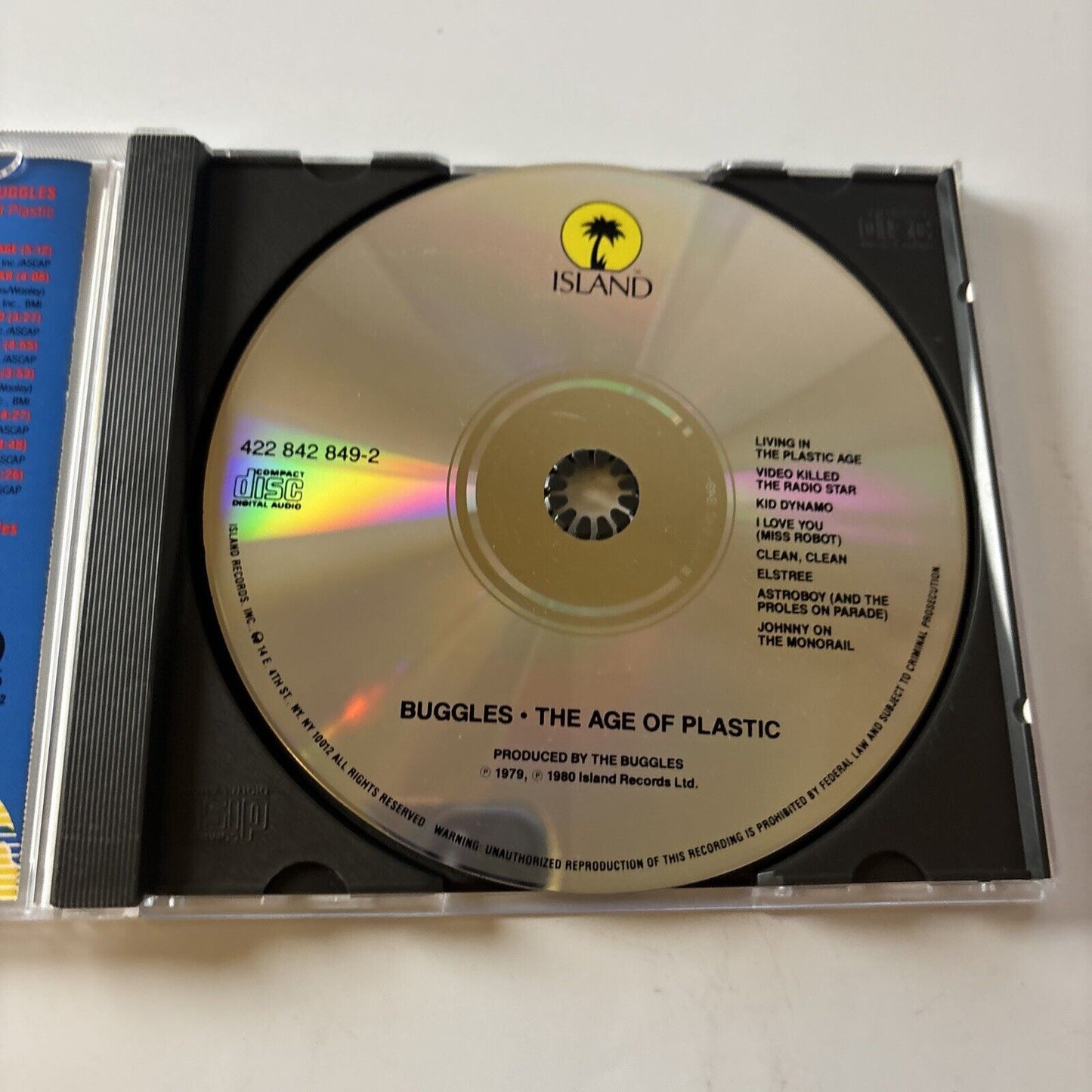 Buggles - Age of Plastic (CD, 1980)