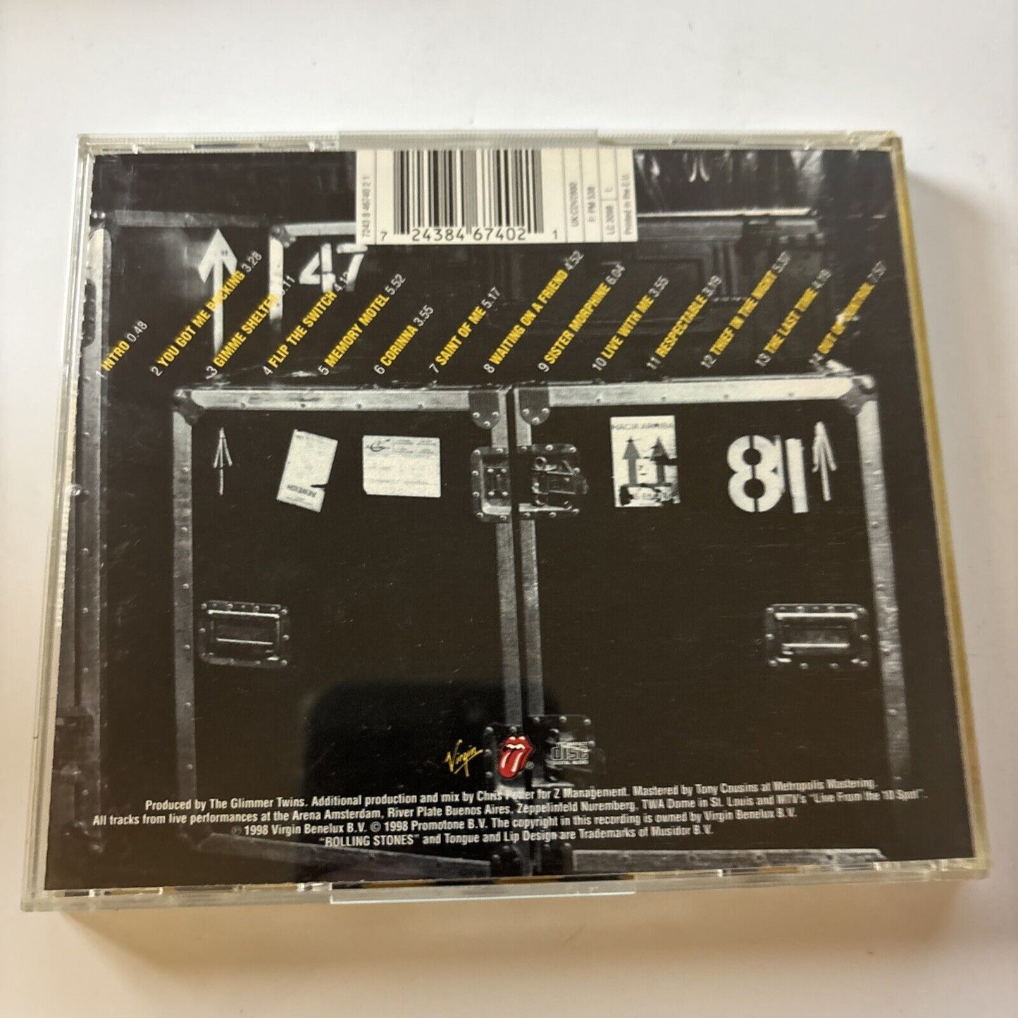 The Rolling Stones - No Security (CD, 1998)