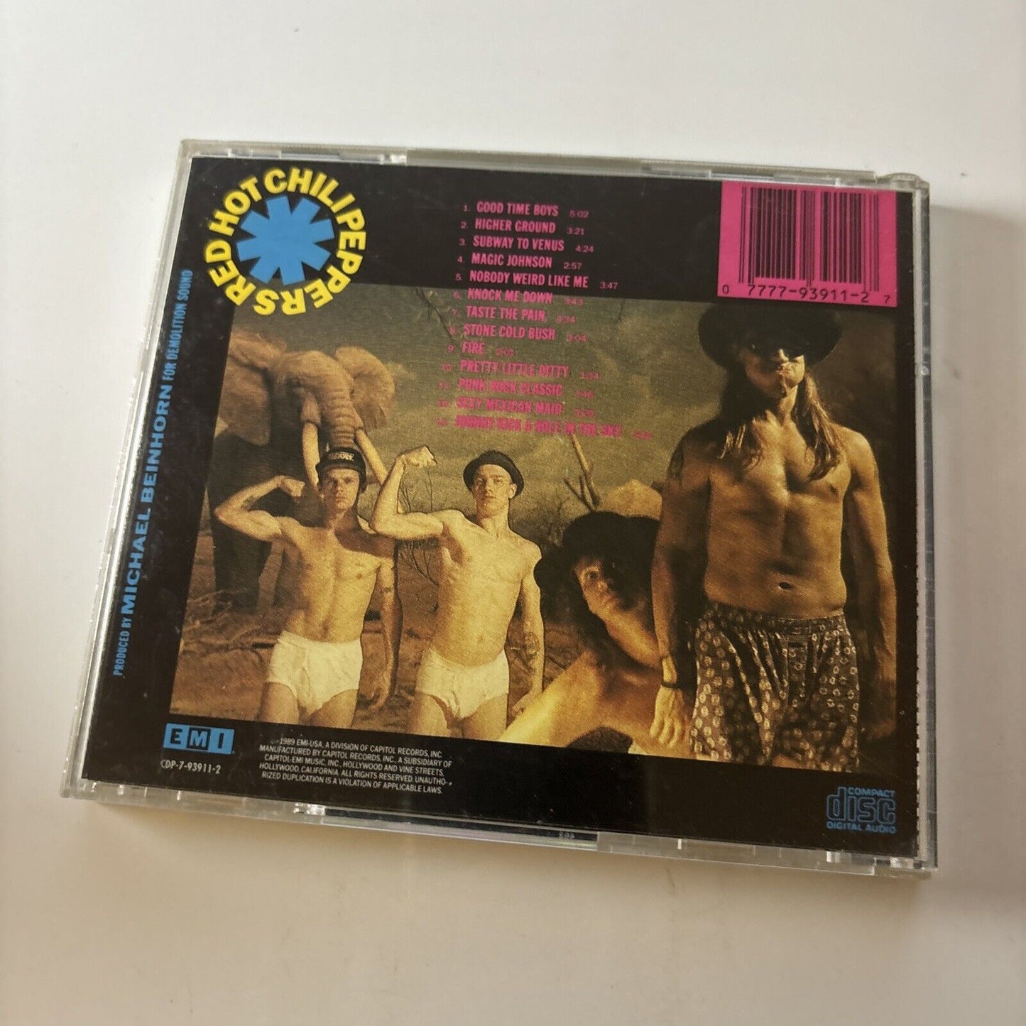 Red Hot Chili Peppers - Mother's Milk (CD, 1992) Cdp-7-93911-2