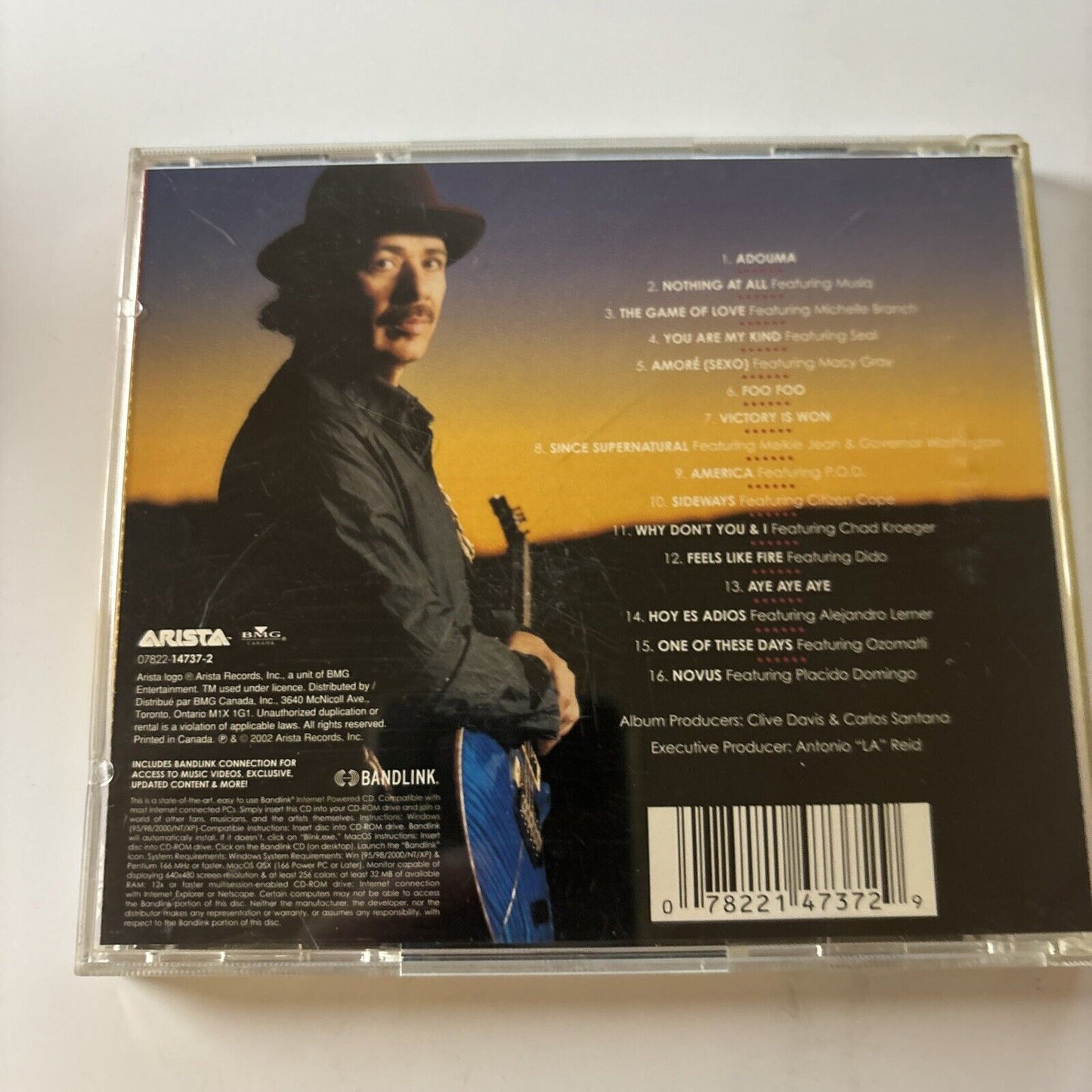 Santana - Shaman  (CD, 2002)