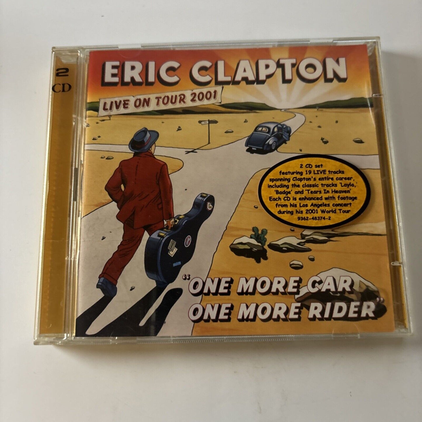 Eric Clapton - One More Car, One More Rider (CD, 2002, 2-Disc)