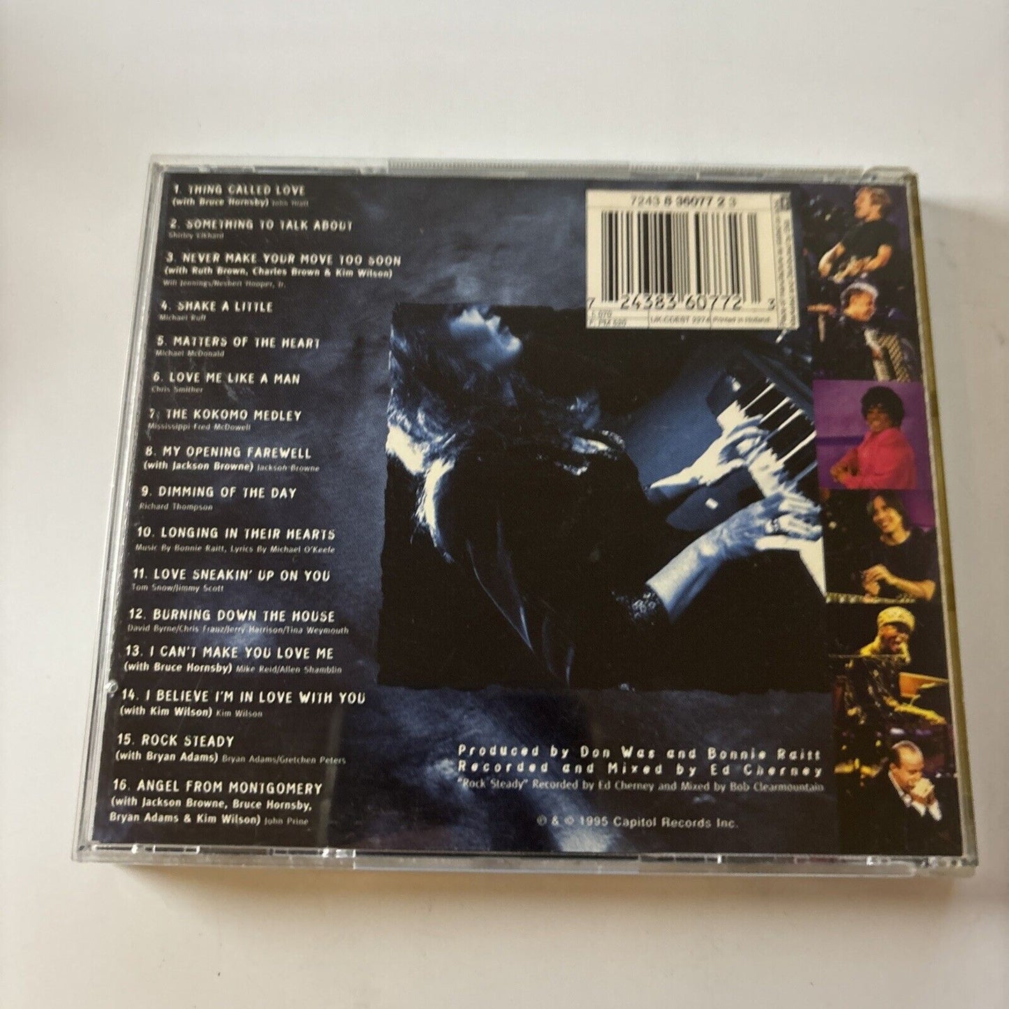 Bonnie Raitt - Road Tested (CD, 1995)