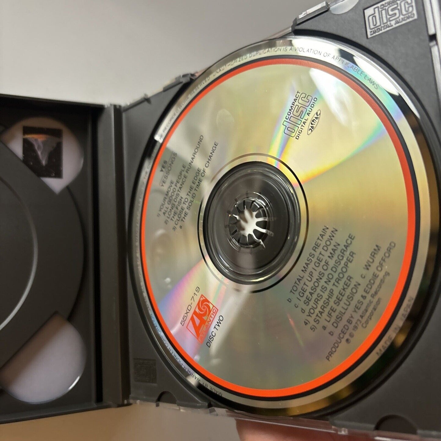 Yes - YesSongs (CD, 1973, 2-Disc) Japan Obi 55xd-718-9