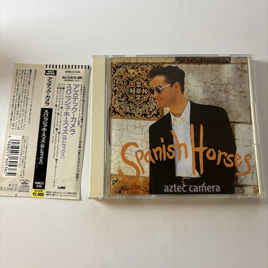 Aztec Camera - Spanish Horses (CD, 1992) Obi Japan Wmc5-536