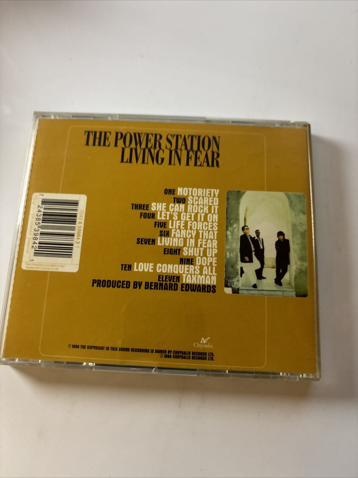 The Power Station - Living In Fear (CD, 1996)