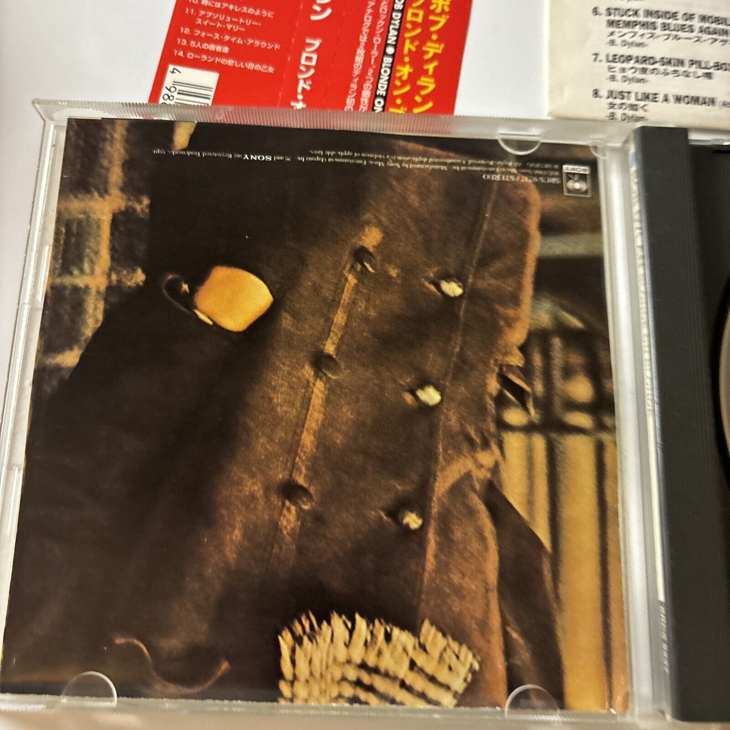 Bob Dylan - Blonde On Blonde (CD, 1966) Obi Japan Srcs-9237