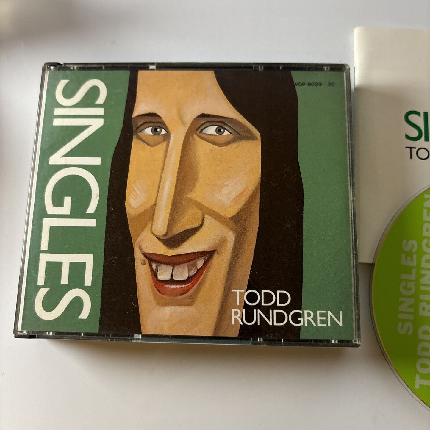 Todd Rundgren - Singles (CD, 1988, 2-Disc) Vdp-9029-30 Japan