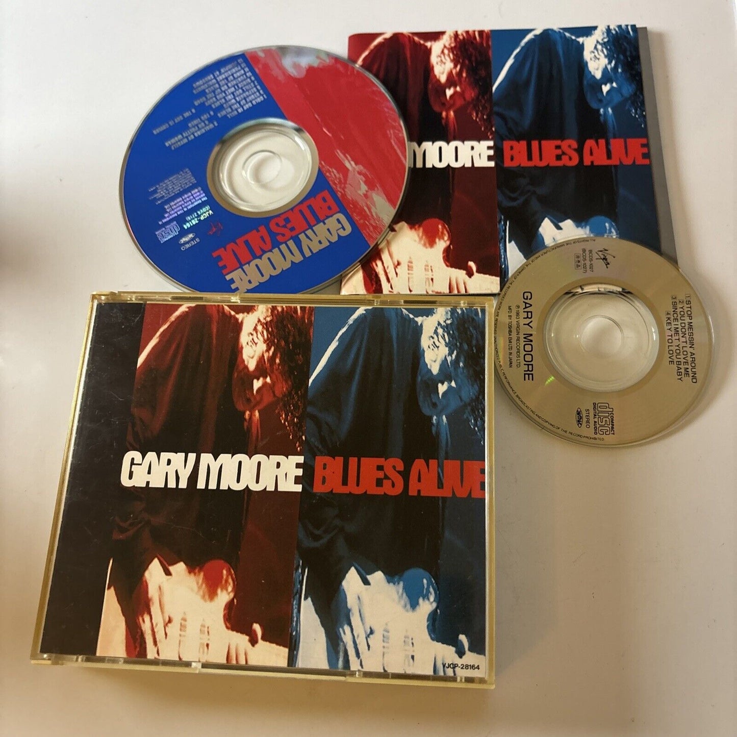 Gary Moore - Blues Alive (CD, 1993, 2-Disc) Vjcp-28164 Japan