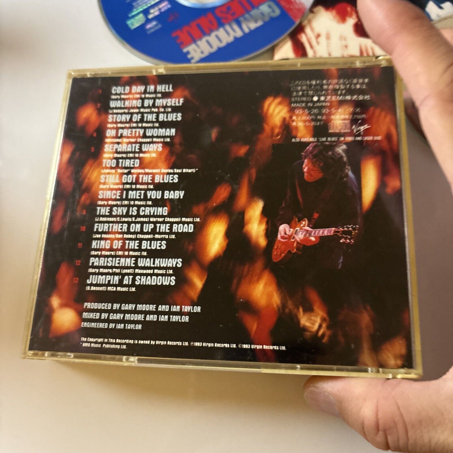 Gary Moore - Blues Alive (CD, 1993, 2-Disc) Vjcp-28164 Japan