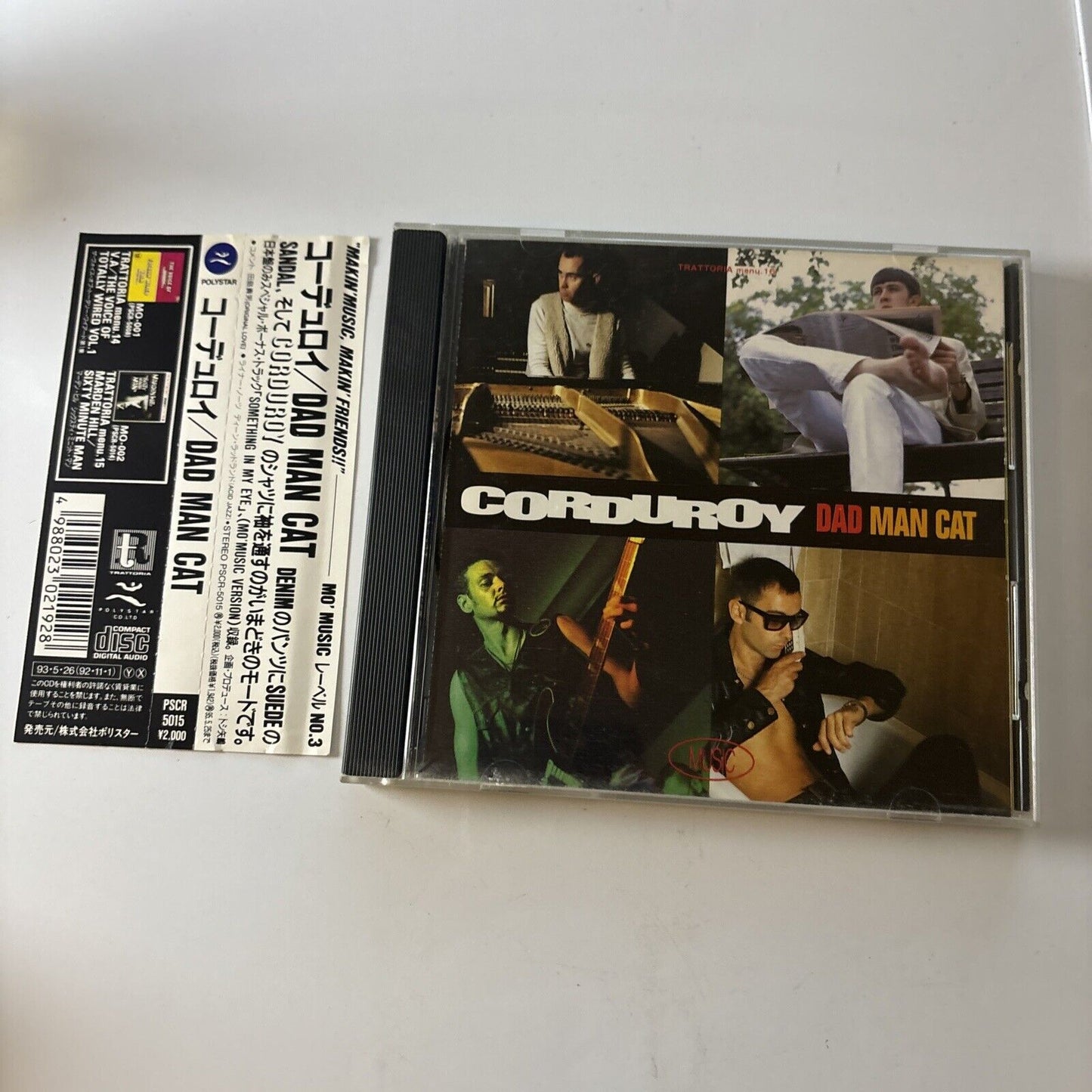 Corduroy - Dad Man Cat (CD, 1993) Pscr-5015 Obi Japan