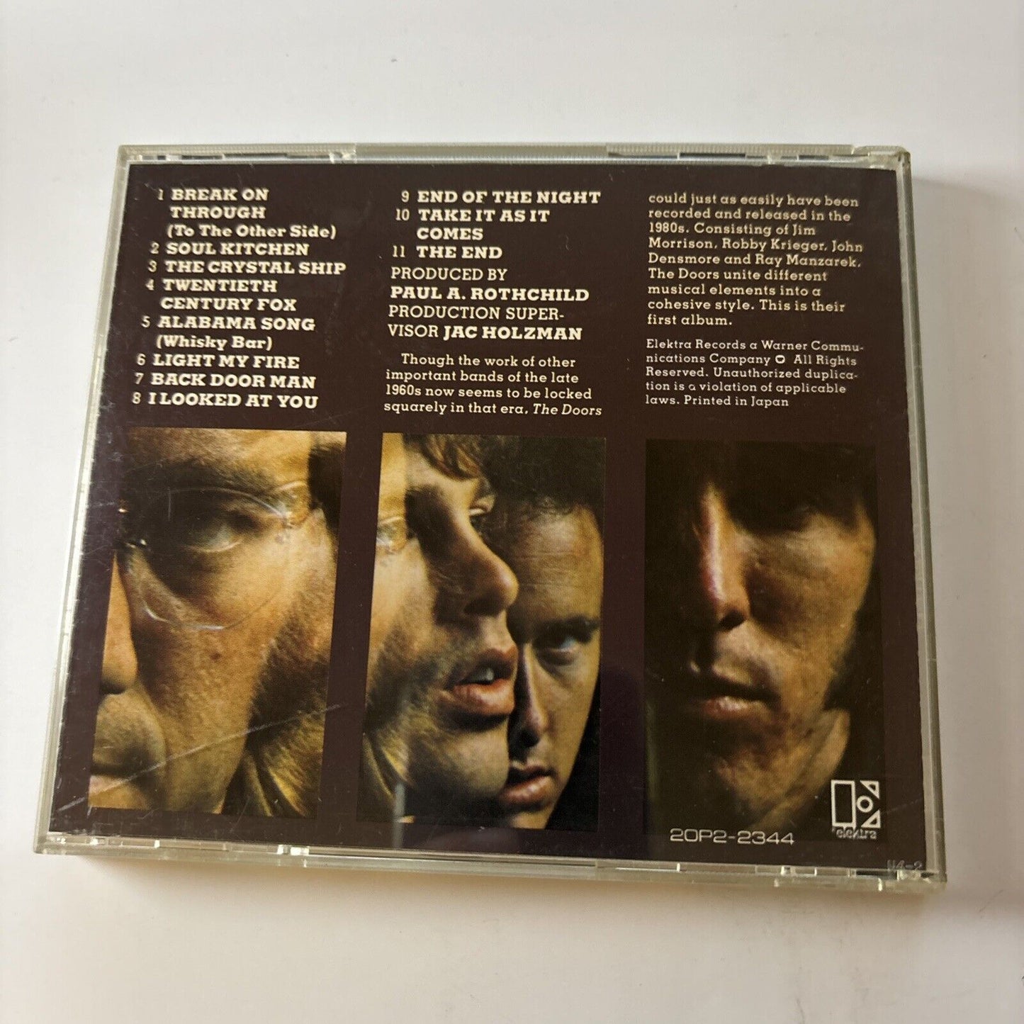 The Doors By The Doors  (CD, 1967) Japan 20p2-2344