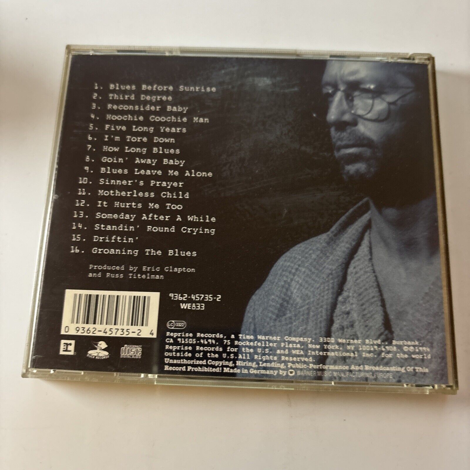 Eric Clapton - From the Cradle (CD, 1994) – Retro Unit