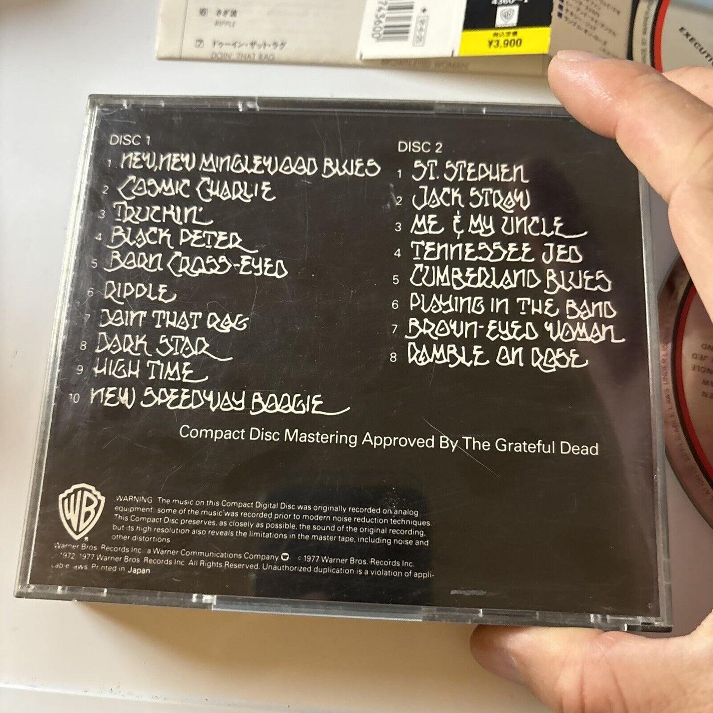 Grateful Dead - What A Long Strange Trip (CD, 1977) Obi Japan Wpcp-4360-1