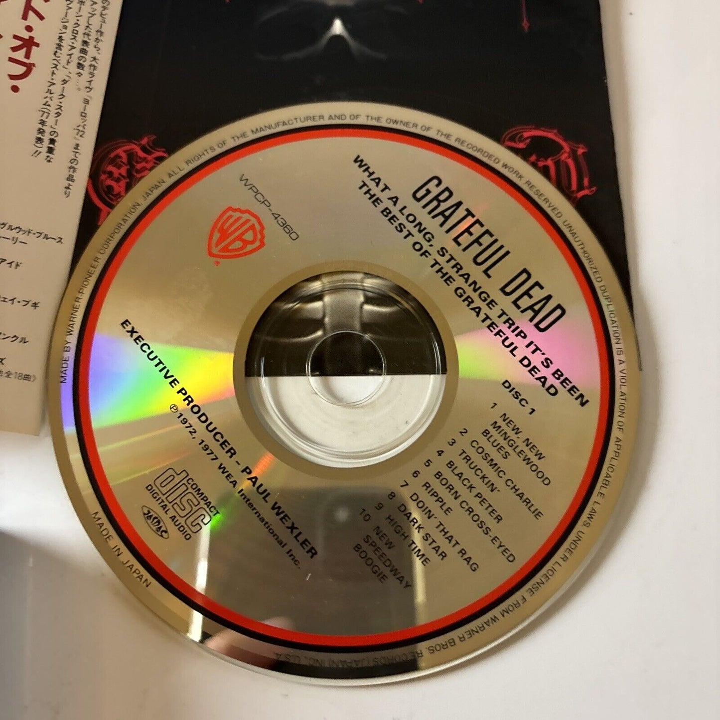 Grateful Dead - What A Long Strange Trip (CD, 1977) Obi Japan Wpcp-4360-1