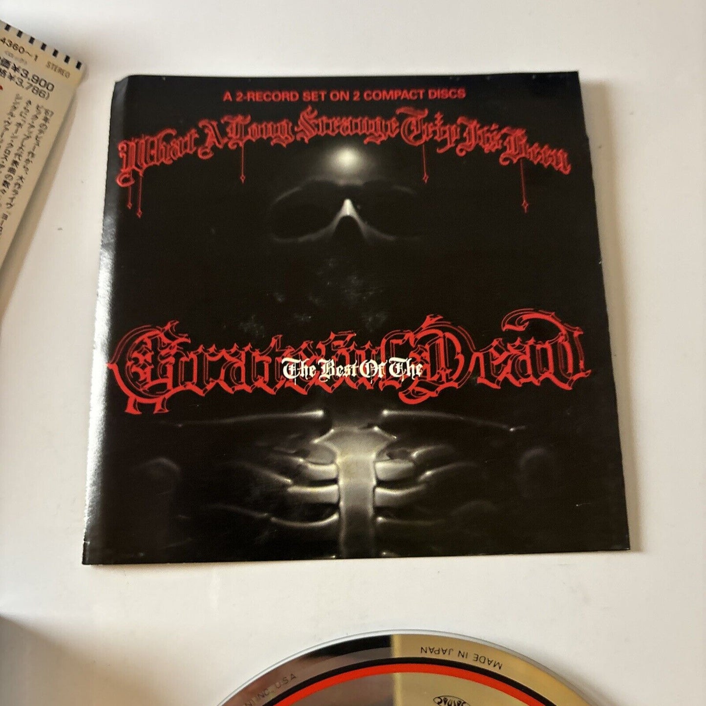 Grateful Dead - What A Long Strange Trip (CD, 1977) Obi Japan Wpcp-4360-1