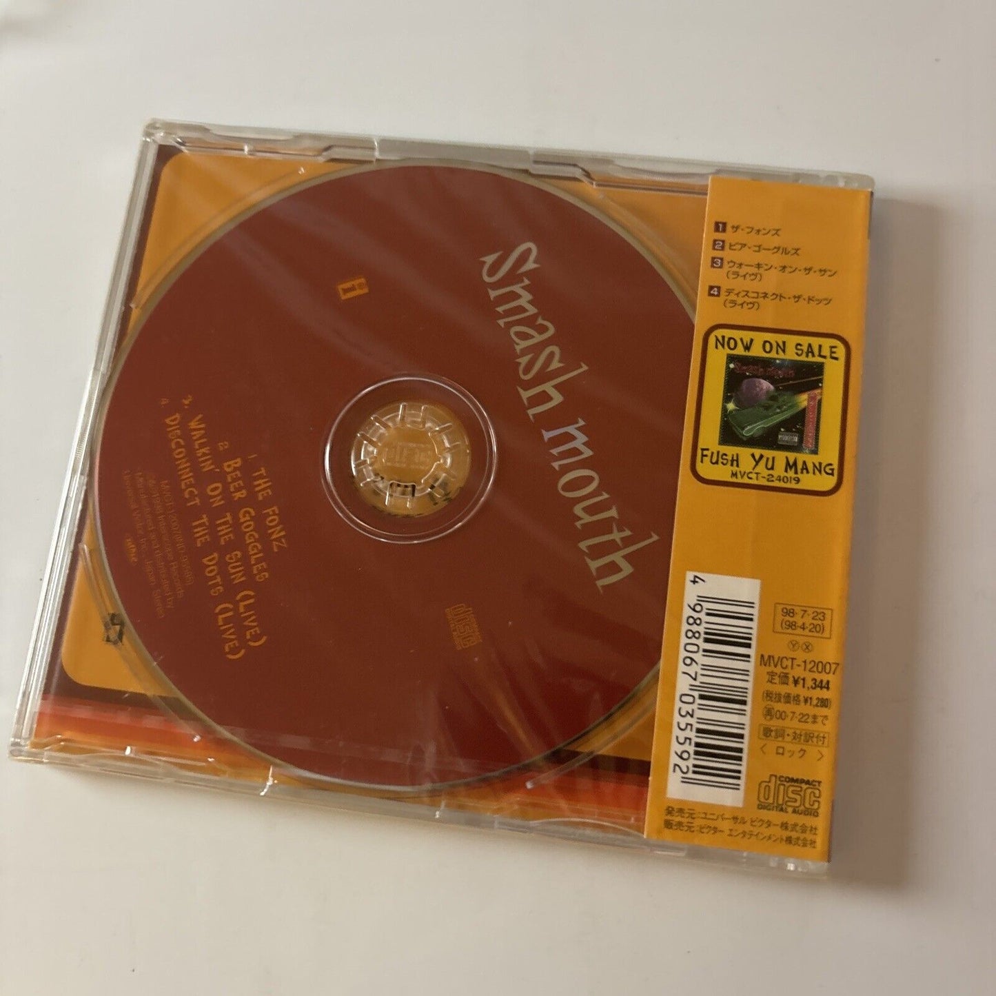 Smash Mouth - The Fonz (CD, 1998) Mvct-12007 Obi Japan *New Sealed*