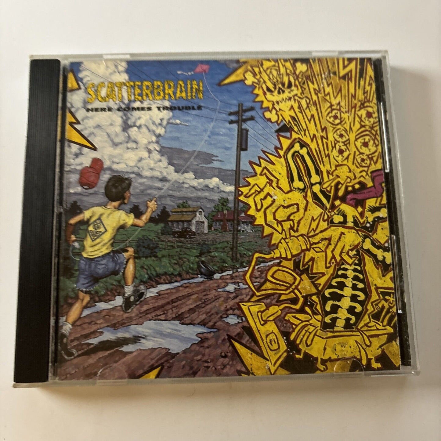 Scatterbrain - Here Comes Trouble (CD, 1990)