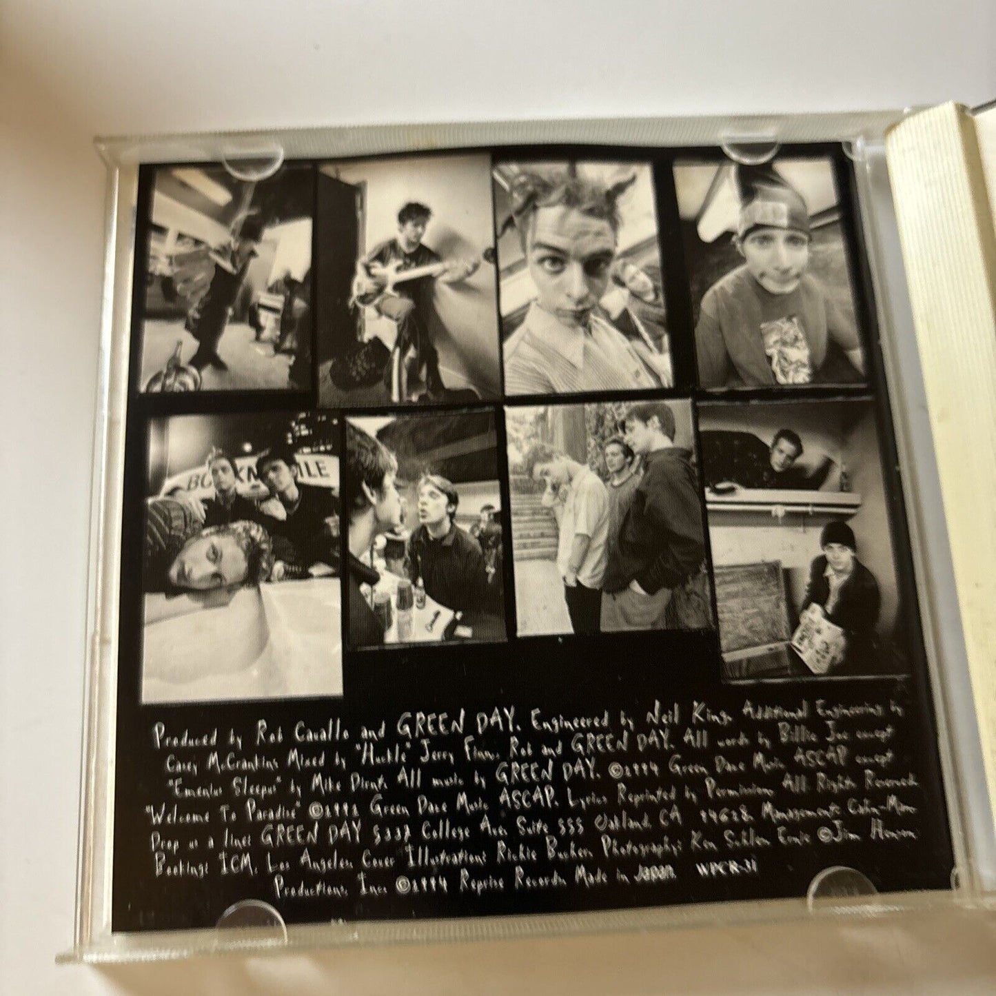 Green Day - Dookie (CD, 1994) Japan Wpcr-31