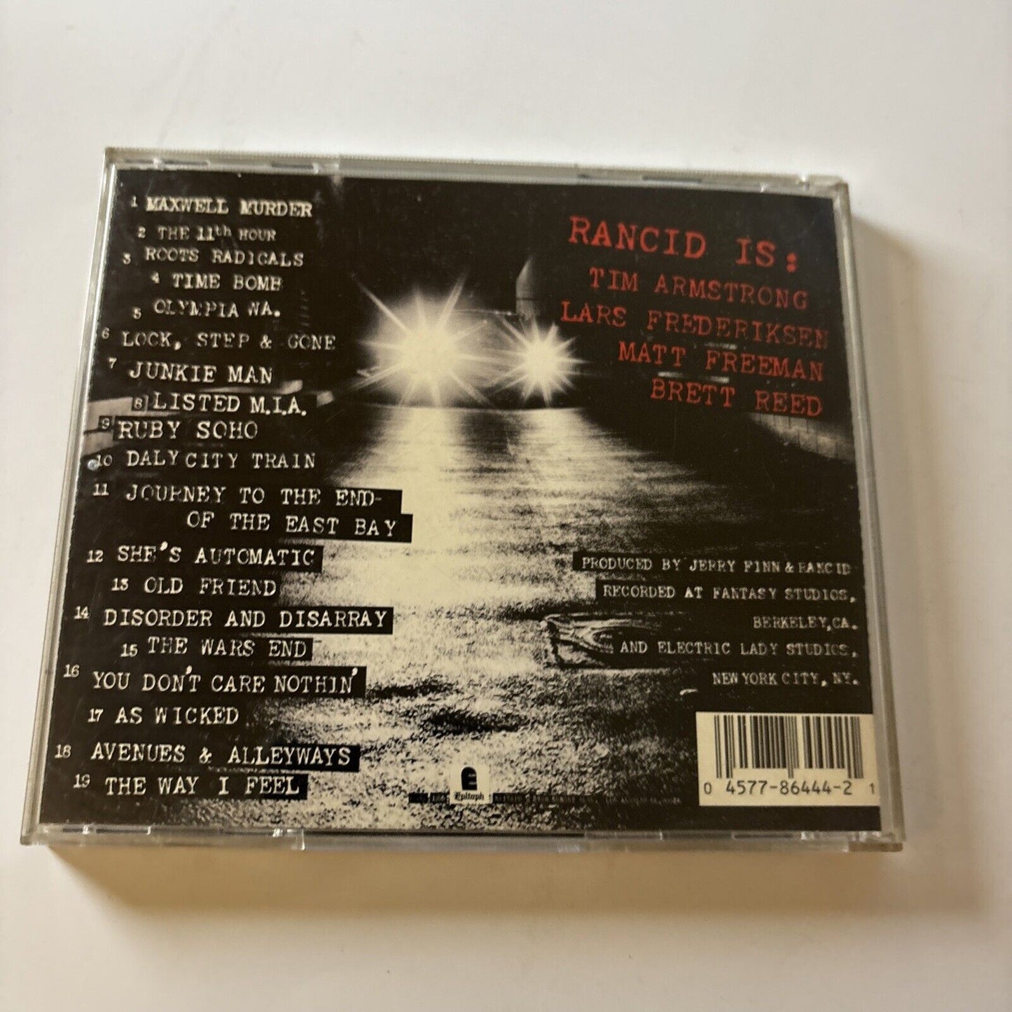 Rancid  - ...And Out Come the Wolves (CD, 1995) 86444-2