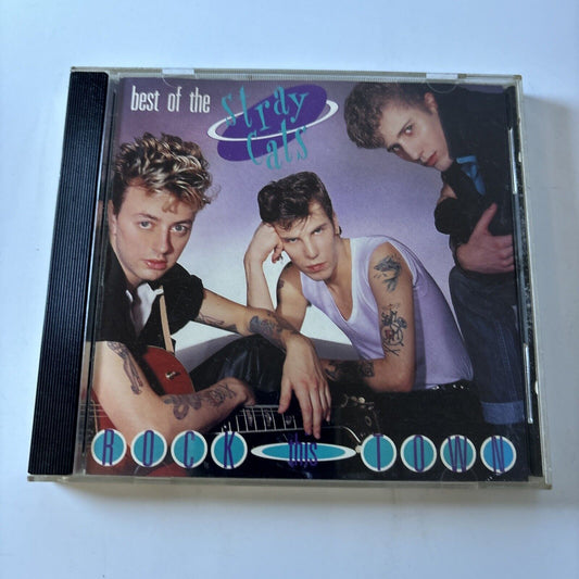 The Stray Cats - Best of the Stray Cats: Rock This Town (CD, 1990) Cdp-7-94975-