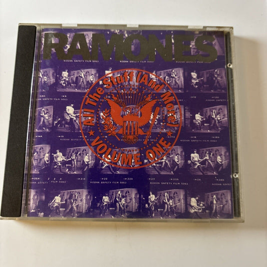 The Ramones - All the Stuff and More Vol. 1 (CD, 1990) 926220-2