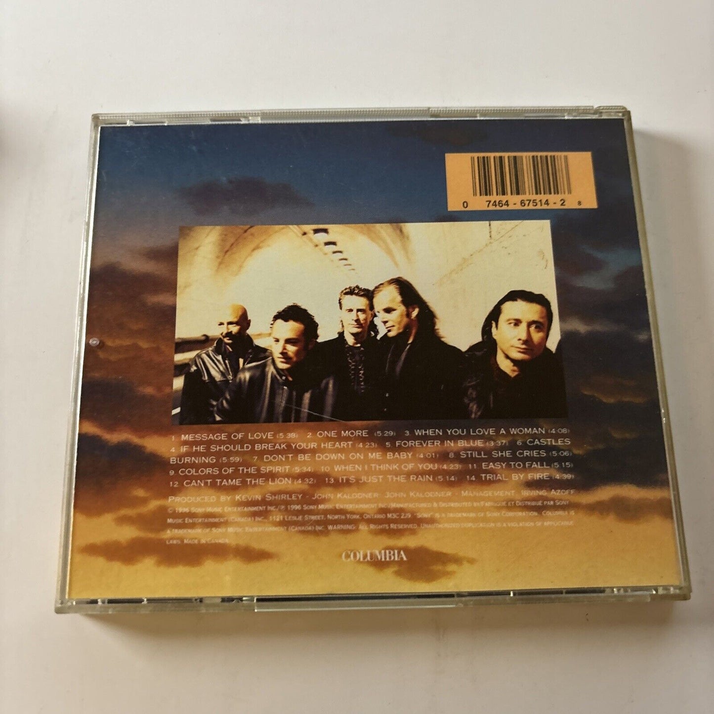 Journey - Trial by Fire (CD, 1996) Ck-67514