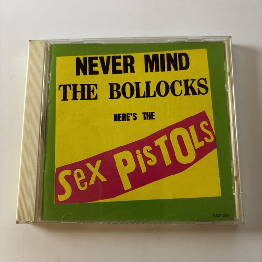 Never Mind The Bollocks Here's The Sex Pistols (CD, 1977) Vjcp-3215 Japan