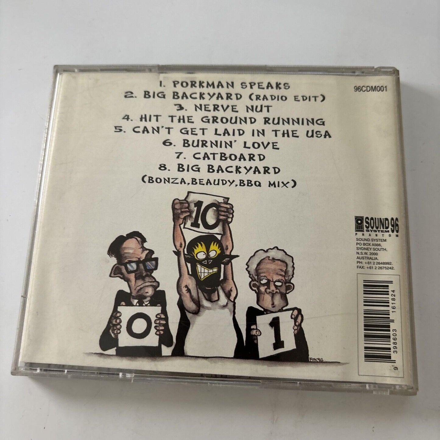 The Porkers - Not Bad, Pretty Good, Not Bad (CD, 1996) 96CDm001