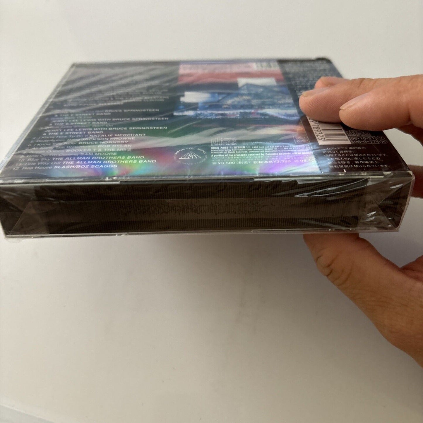 The Concert For The Rock And Roll Hall Of Fame (CD, 1998) Promo Obi Srcs-7893-4