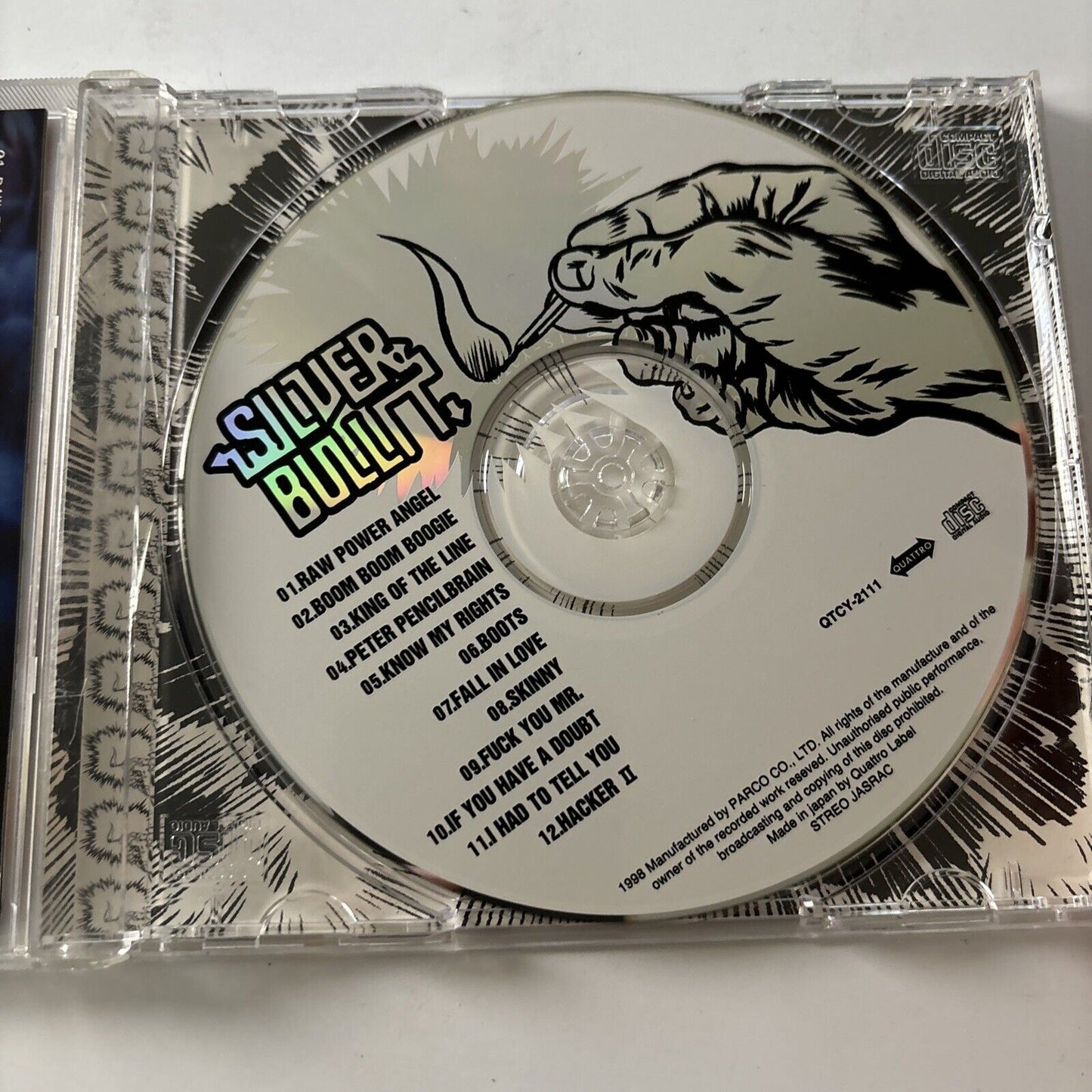 Silverbullit by Silverbullit (CD, 1998) Obi Japan Qtcy-2111