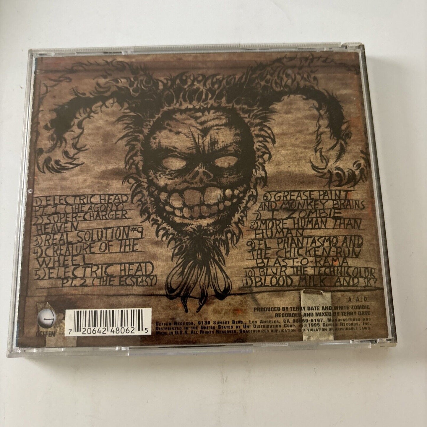 White Zombie - Astro-Creep: 2000 Songs of Love, Destruction (CD 1995) Gefd-24806