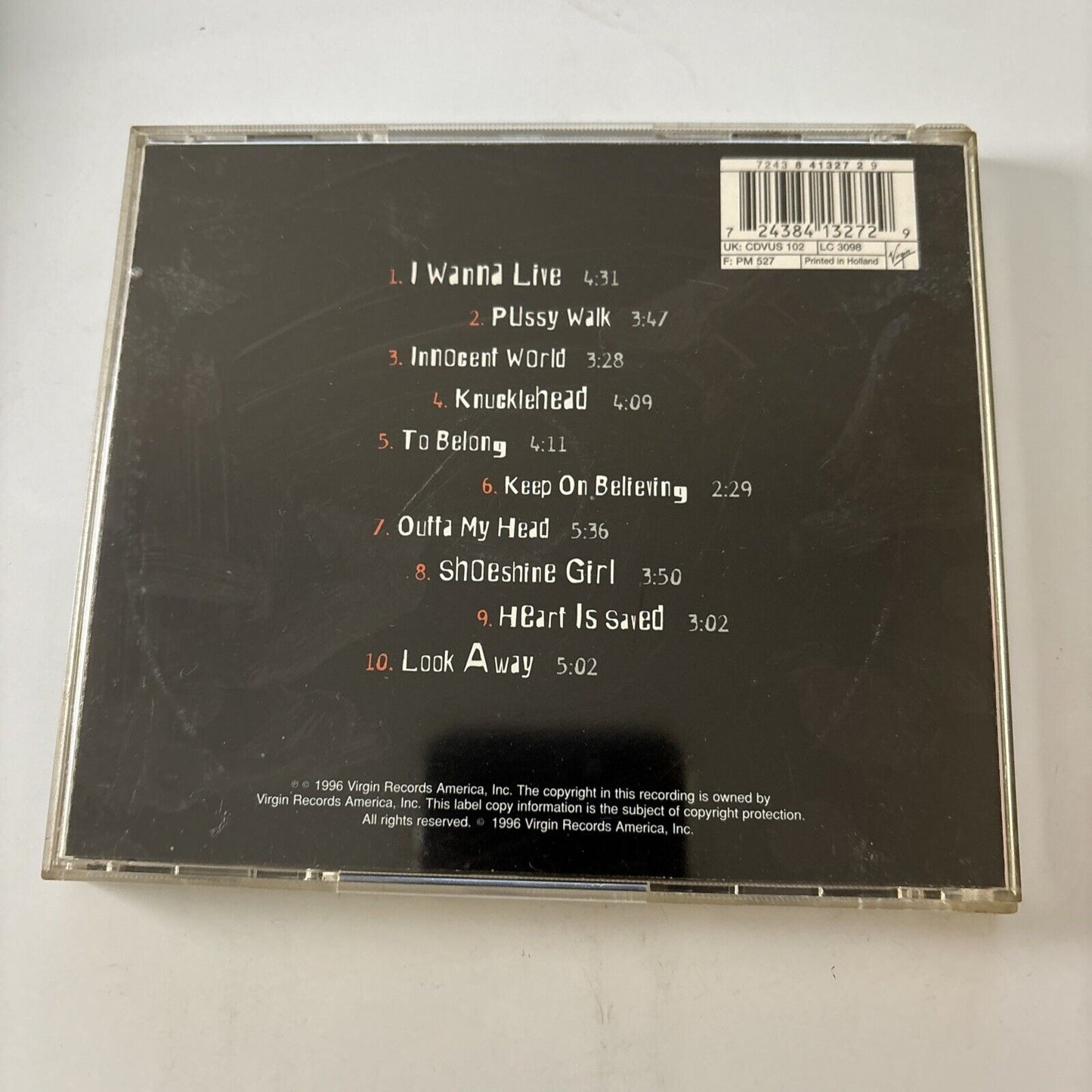 Iggy Pop - Naughty Little Doggie (CD, 1996) Cdvus-102