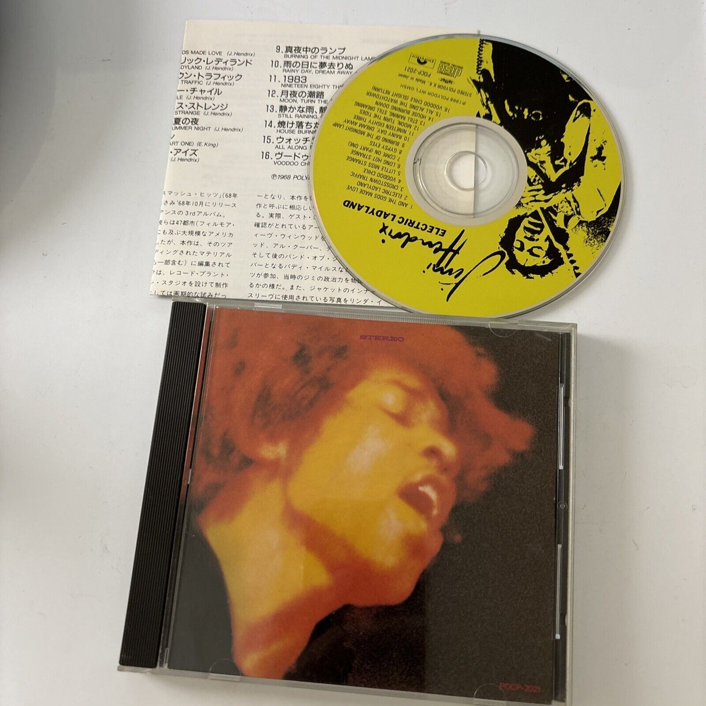 Jimi Hendrix - Electric Ladyland (CD, 1968) Japan Pocp-2021