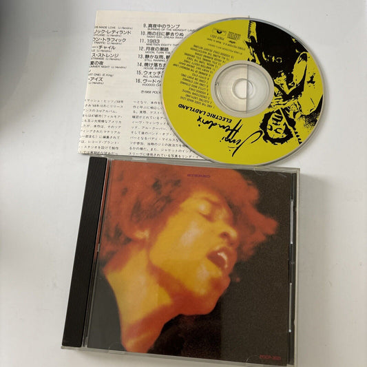 Jimi Hendrix - Electric Ladyland (CD, 1968) Japan Pocp-2021