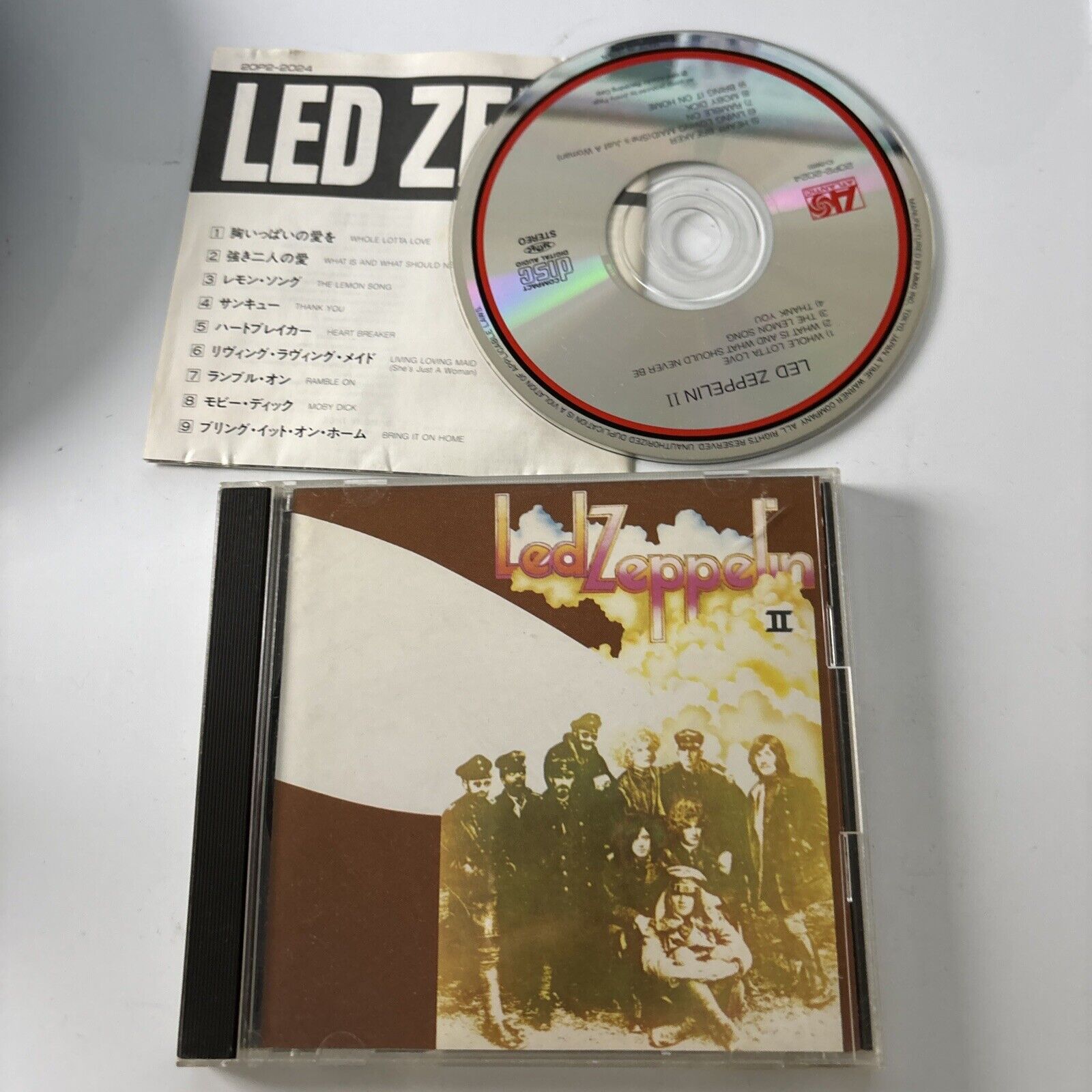 Led Zeppelin Retroactive Led Zeppelin - Led Zeppelin II (CD, 1969) Japan 20p2-2024 – Retro Unit