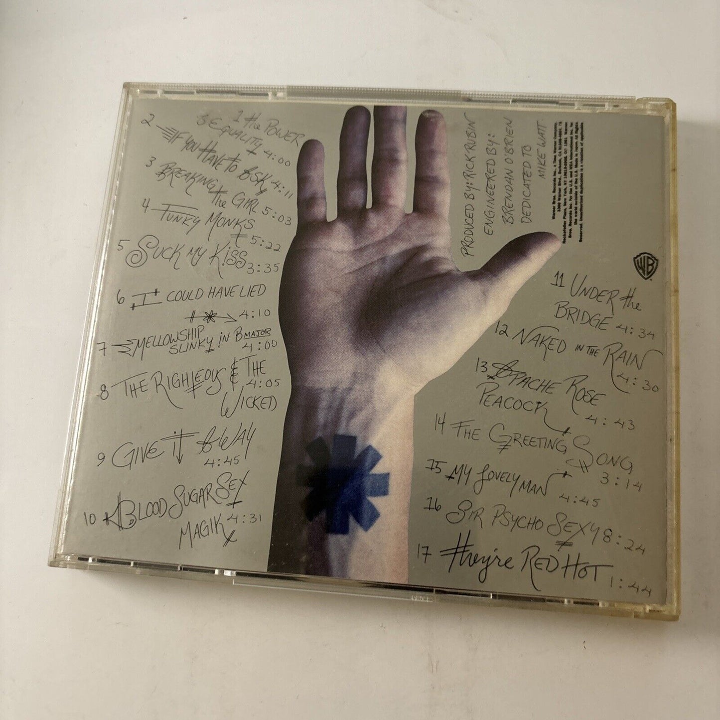 Red Hot Chili Peppers - Blood Sugar Sex Magik (CD, 1991) Japan Wpcp-4558